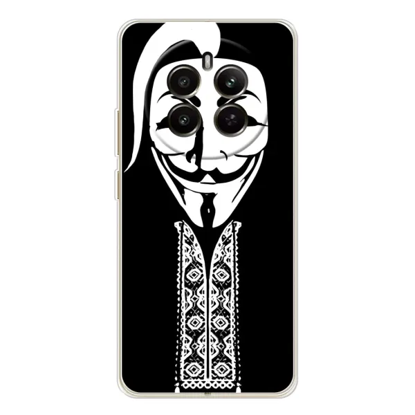 Чехол с рисунком «Анонимус» для Realme 12