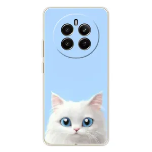 Чохол на тематику: Коти для Realme 12 (Білий кіт)