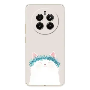 Чохол на тематику: Коти для Realme 12 (Білий котик)
