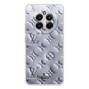 Текстурний Чохол Louis Vuitton для РеаlMe 12 (Білий ЛВ)
