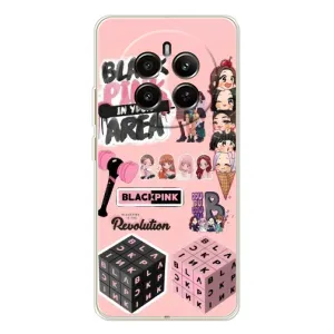 Чохли з картинкою для RealMe 12 (BLACK PINK колаж)