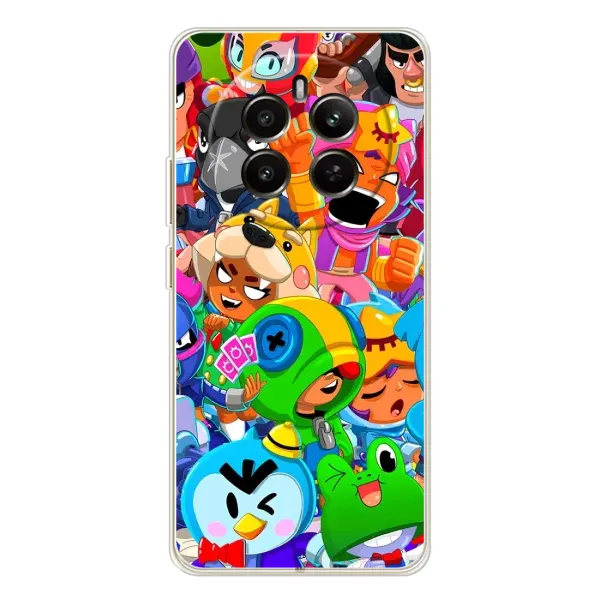 Чехол с рисунком «Brawl-Stars» для Realme 12 Чехол с рисунком «Brawl-Stars» для Realme 12