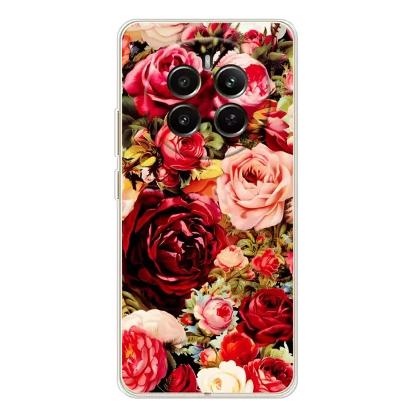 Чехол с рисунком «Букет цветов» для Realme 12 Чехол с рисунком «Букет цветов» для Realme 12