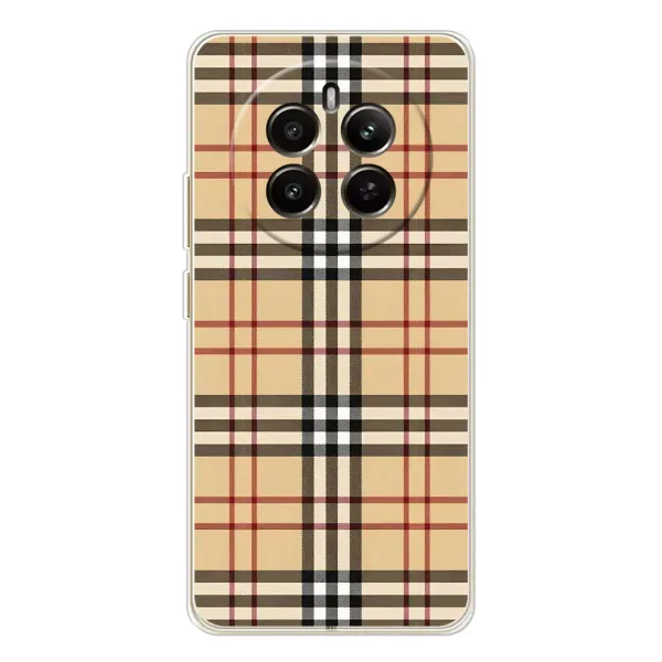 Чехол с рисунком «Burberry стиль» для Realme 12 Чехол с рисунком «Burberry стиль» для Realme 12