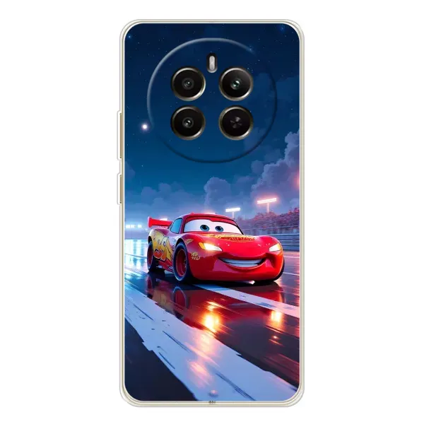 Чехол с рисунком «Ночной Маквин Тачки» для Realme 12 Чехол с рисунком «Ночной Маквин Тачки» для Realme 12