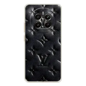 Текстурний Чохол Louis Vuitton для РеаlMe 12 (Чорний ЛВ)