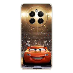 Чехол с принтом Маквин для RealMe 12 (Молния Маквин стадион)