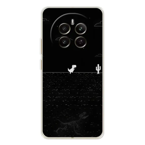 Чехол с рисунком «Динозаврик» для Realme 12