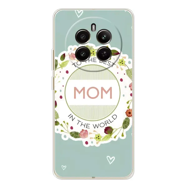 Чехол с рисунком «Для мамы» для Realme 12 Чехол с рисунком «Для мамы» для Realme 12