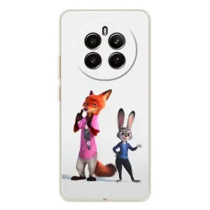 Силиконовый чехол с принтом Зоотрополіс для RealMe 12 (Джуди и Ник)