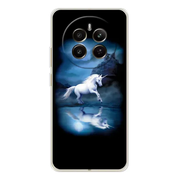 Чехол с рисунком «Единорог» для Realme 12 Чехол с рисунком «Единорог» для Realme 12