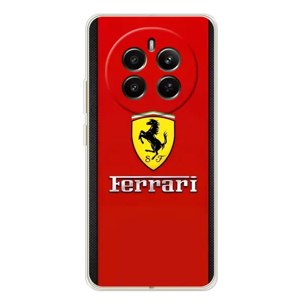 Чехол с рисунком «Ferrari Logo» для Realme 12 Чехол с рисунком «Ferrari Logo» для Realme 12