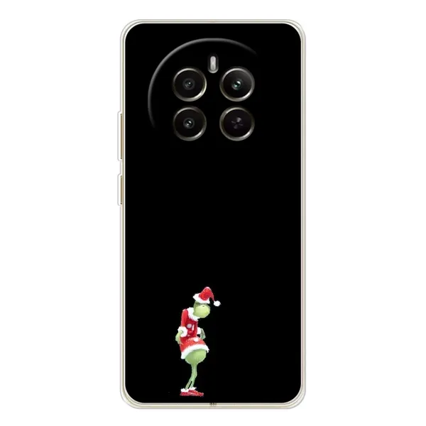 Чехол с рисунком «Гринч на чорном» для Realme 12 Чехол с рисунком «Гринч на чорном» для Realme 12
