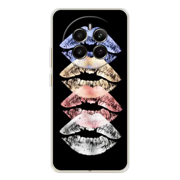 Чехол с рисунком «Губы» для Realme 12 Чехол с рисунком «Губы» для Realme 12