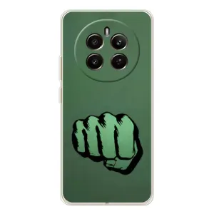 Чехол Супергерои Марвел на Realme 12 (Халк)