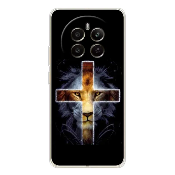 Чохол з малюнком «Ісус Лев» для Realme 12 Чохол з малюнком «Ісус Лев» для Realme 12