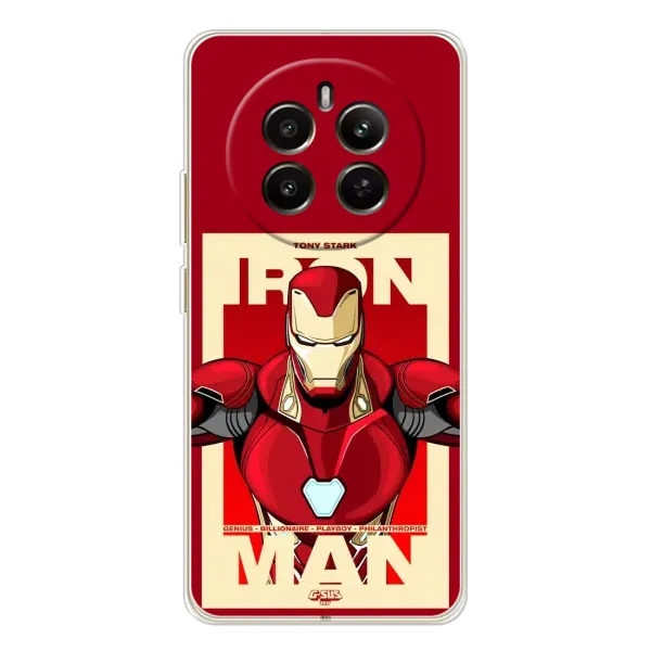 Чехол с рисунком «Iron man» для Realme 12 Чехол с рисунком «Iron man» для Realme 12
