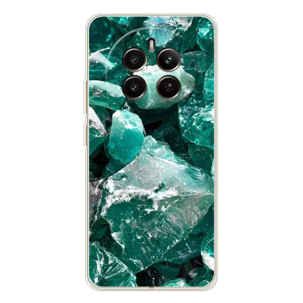 Чехол с рисунком «Изумруд» для Realme 12