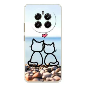 Силиконовые Чехлы Любимому человеку для RealMe 12 (Котейки)