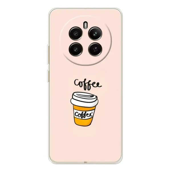 Чехол с рисунком «Кружка кофе» для Realme 12