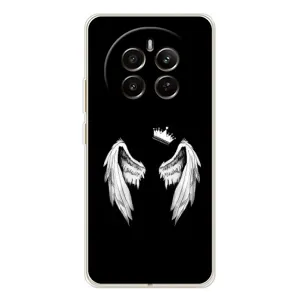 Чохол (Корона на чорному фоні) для РеаlMe 12 (Крила і корона)