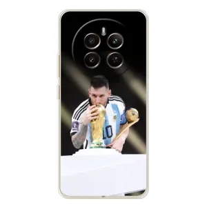 Чехлы Лео Месси Аргентина для RealMe 12 (Кубок Мира)