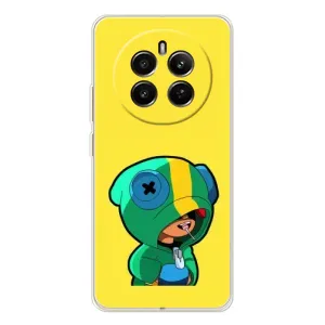 Чехол Бравл Старс для RealMe 12 (Леон (LEON))