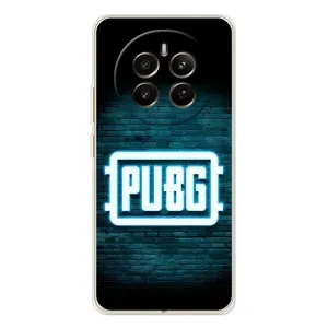 Чохол (TPU) з картинкою "Лого Пабг" на РеаlMe 12 (Лого PUBG)