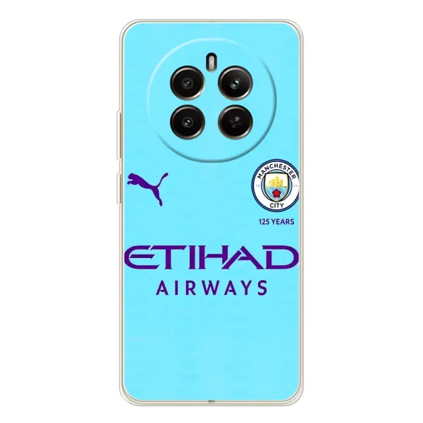 Чехол с рисунком «Man City» для Realme 12