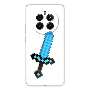 Чохли для RealMe 12 (Персонажі МайнКрафт) (Меч)
