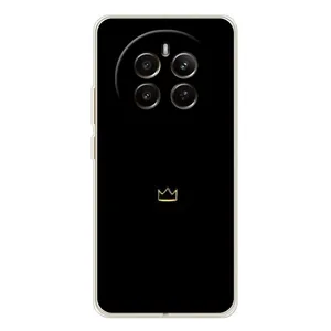 Чохол (Корона на чорному фоні) для РеаlMe 12 (Міні корона)