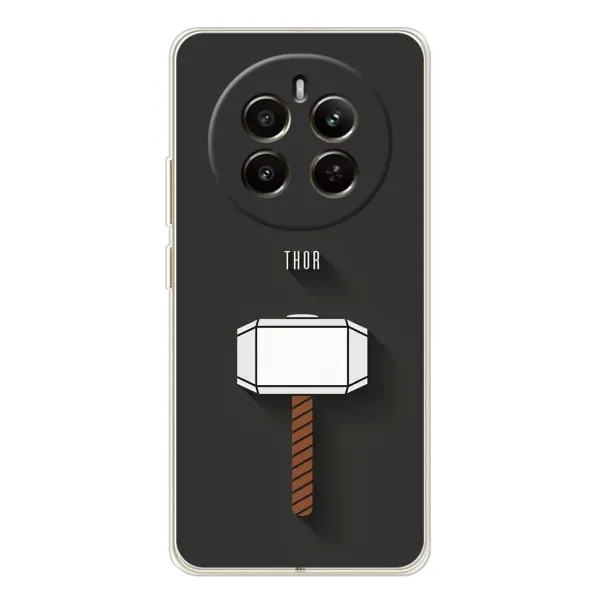 Чехол с рисунком «Молот Тора» для Realme 12