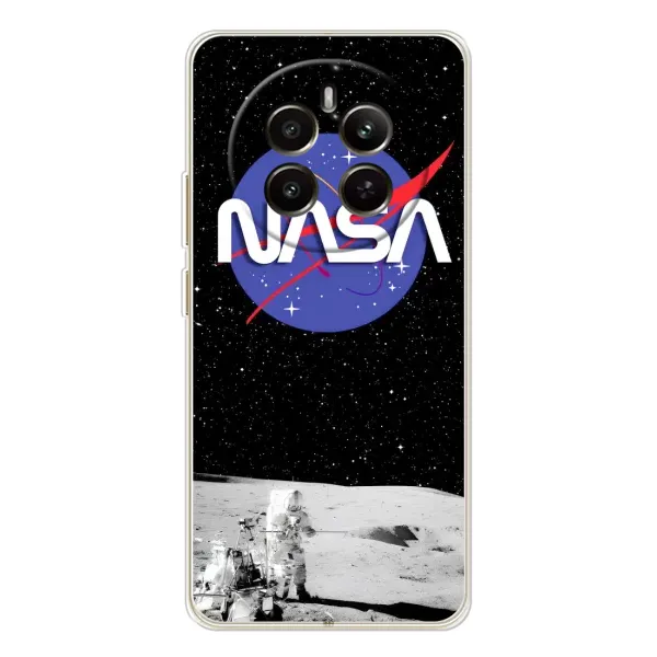 Чехол с рисунком «Nasa на луне» для Realme 12 Чехол с рисунком «Nasa на луне» для Realme 12