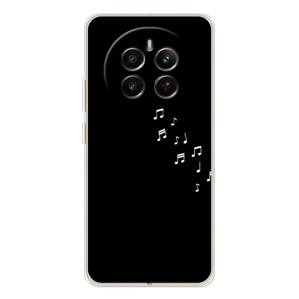 Чехол с рисунком «Ноты» для Realme 12 Чехол с рисунком «Ноты» для Realme 12