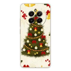 Чехол Новогодняя Елка на RealMe 12 (Новогодний принт)