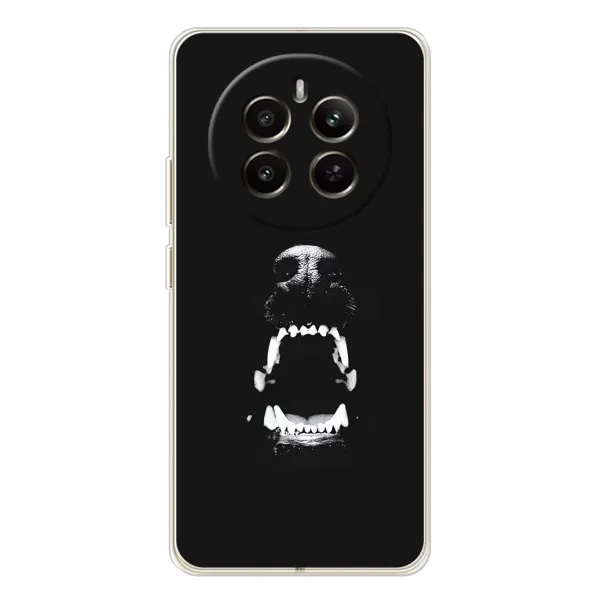 Чехол с рисунком «Пасть добермана» для Realme 12