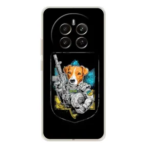 Чехол с принтом для RealMe 12 (Патрон Воин)