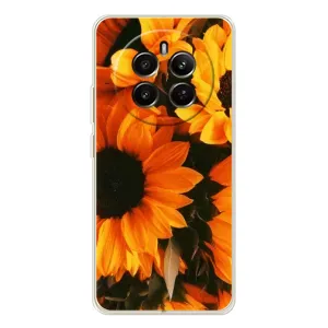 Чехлы с картинкой Подсолнухов для Realme 12 (подсолнухи)