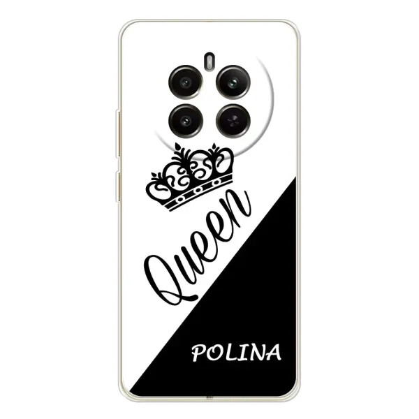 Чехол с рисунком «POLINA» для Realme 12