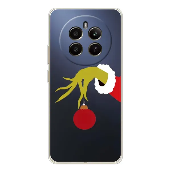 Чехол с рисунком «Рука Гринча» для Realme 12 Чехол с рисунком «Рука Гринча» для Realme 12