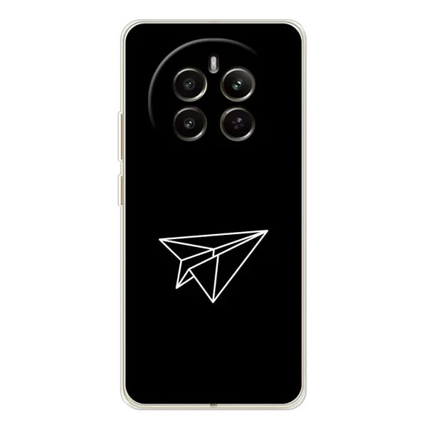 Чехол с рисунком «Самолетик» для Realme 12 Чехол с рисунком «Самолетик» для Realme 12
