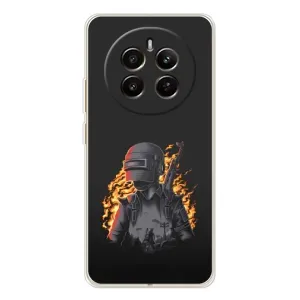 Чохол з картинкою "Герой Pubg" на RealMe 12 (В полум'ї)