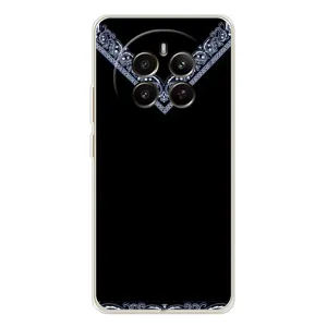 Силиконовый Чехол на RealMe 12 (Воротник вышиванки)
