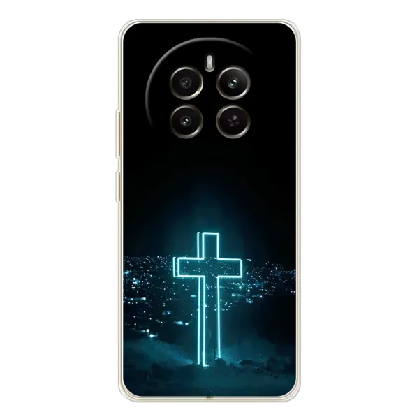 Чохол з малюнком «Яскравий Хрест» для Realme 12 Чохол з малюнком «Яскравий Хрест» для Realme 12
