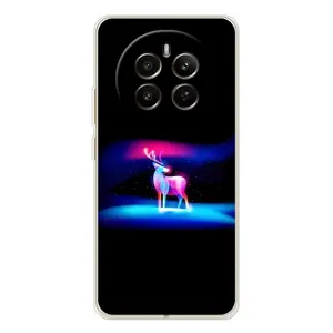 Силіконовий бампер з картинкою звірів для RealMe 12 (Яскравий олень)