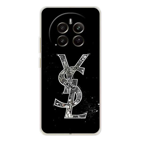 Чехол с рисунком «YSL» для Realme 12