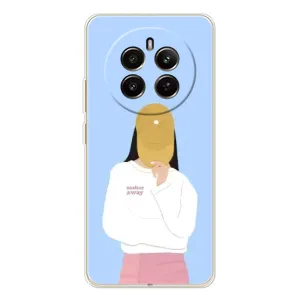 Силіконовый Чохол на RealMe 12 з картинкой Модных девушек (Жовта кепка)