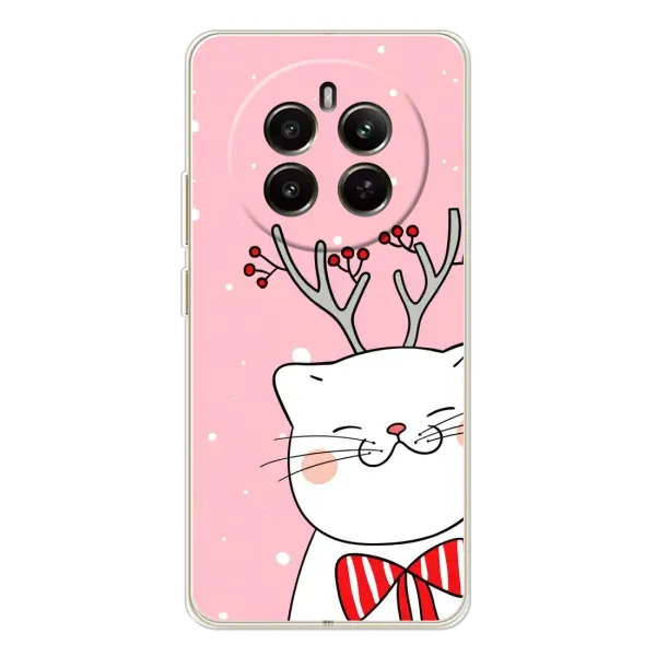 Чехол с рисунком «Зимний кот» для Realme 12 Чехол с рисунком «Зимний кот» для Realme 12
