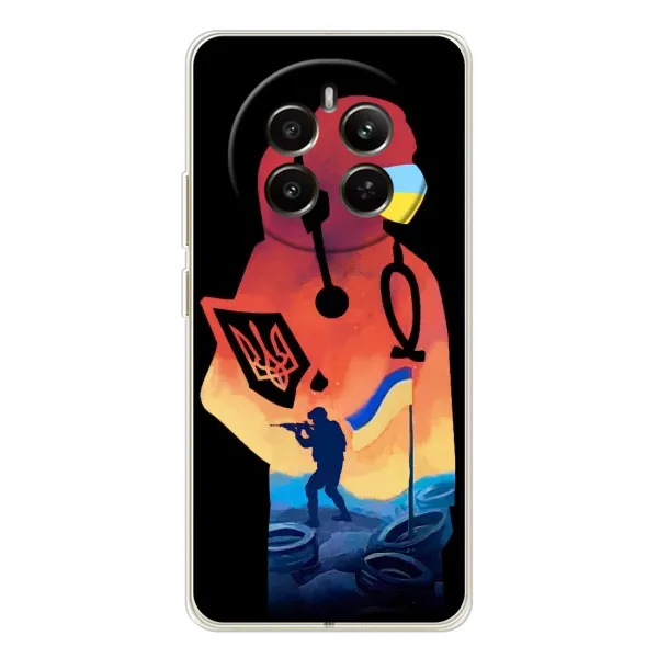 Чехол с рисунком «ЗСУ Врач» для Realme 12 Чехол с рисунком «ЗСУ Врач» для Realme 12