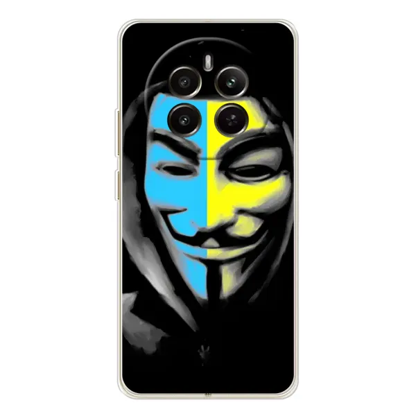 Чехол с рисунком «Анонимус патриот» для Realme 13 4G Чехол с рисунком «Анонимус патриот» для Realme 13 4G